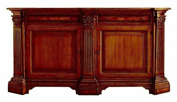 Landhaus Regal Anrichte Schrank Buffet Vitrinen Anrichten Sideboard Möbel Holz