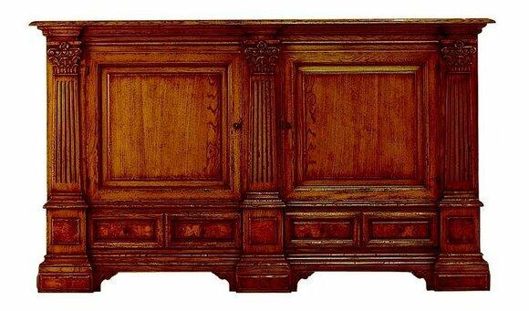 Anrichte Schublade Vitrine Wohnzimmer Holz Buffet Anrichte Sideboard Schrank Neu