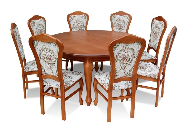 Essgruppe Esstisch Tisch mit 10 x Stühlen Model Z16