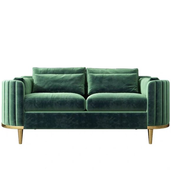 Luxus 2x 3+1+1 Sessel Elegante Sofa + 3-Sitzer Sofagarnitur